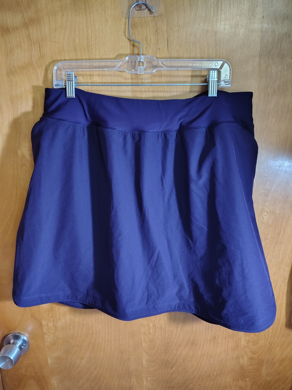 Lands' End Women's Purple Swim Skort